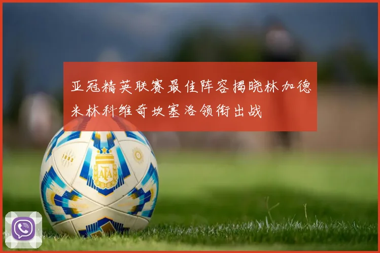 亚冠精英联赛最佳阵容揭晓林加德米林科维奇坎塞洛领衔出战